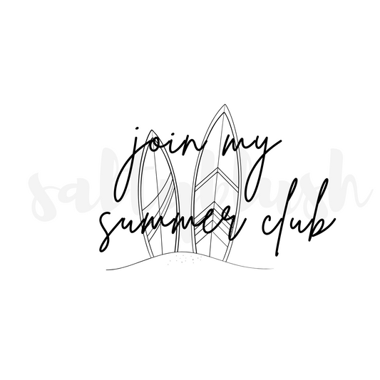 summer club⎢Kosmetiktasche