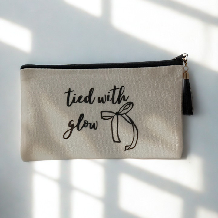 tied with glow⎢Kosmetiktasche
