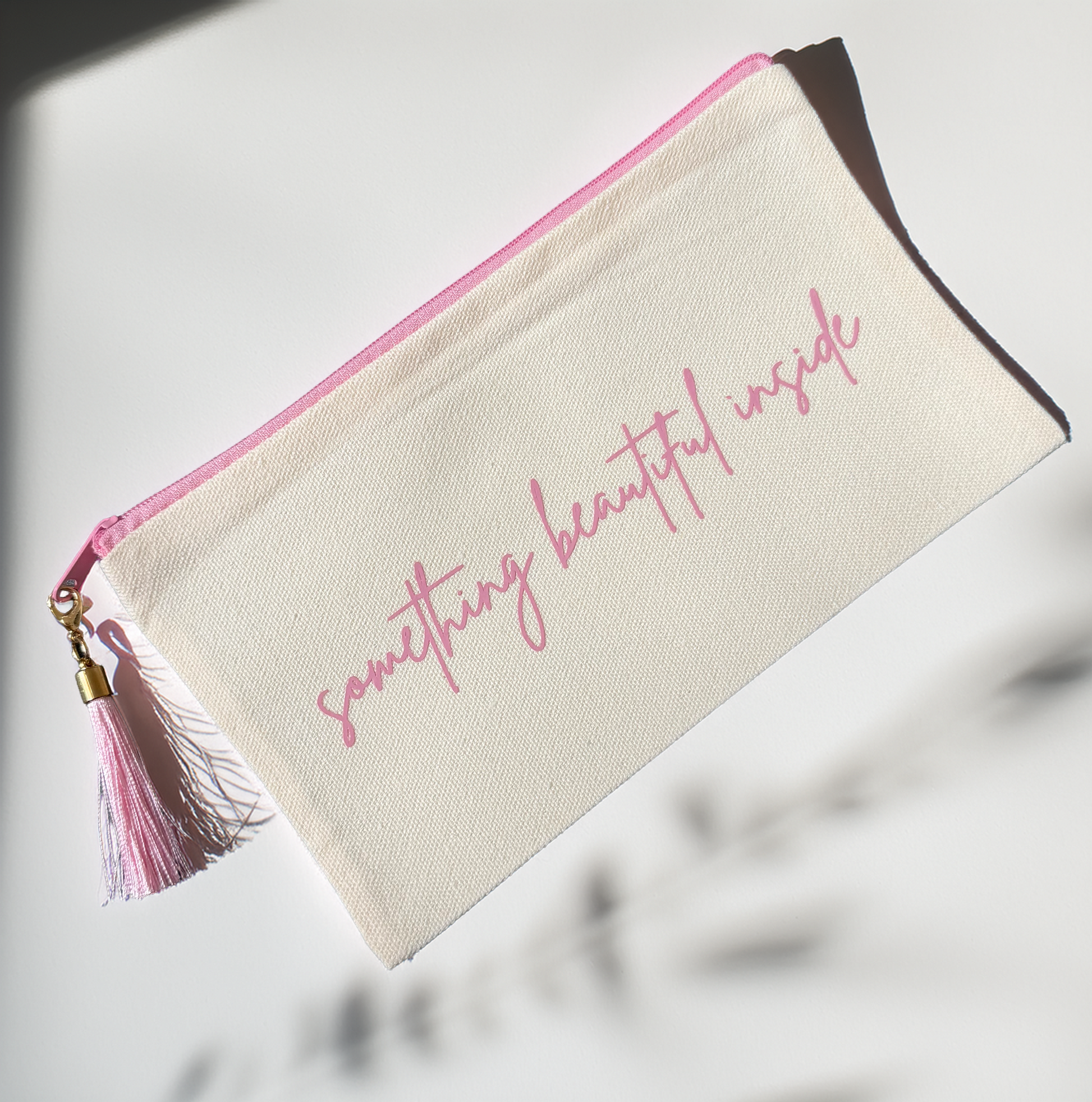Kosmetiktasche "Something Beautiful Inside" – Saltyblush
