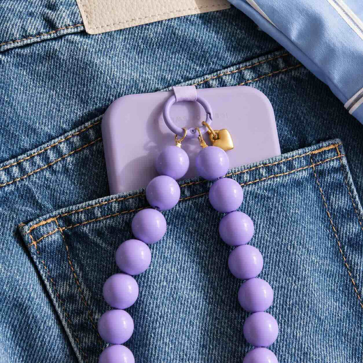 XXL lilac loop⎢phone charm